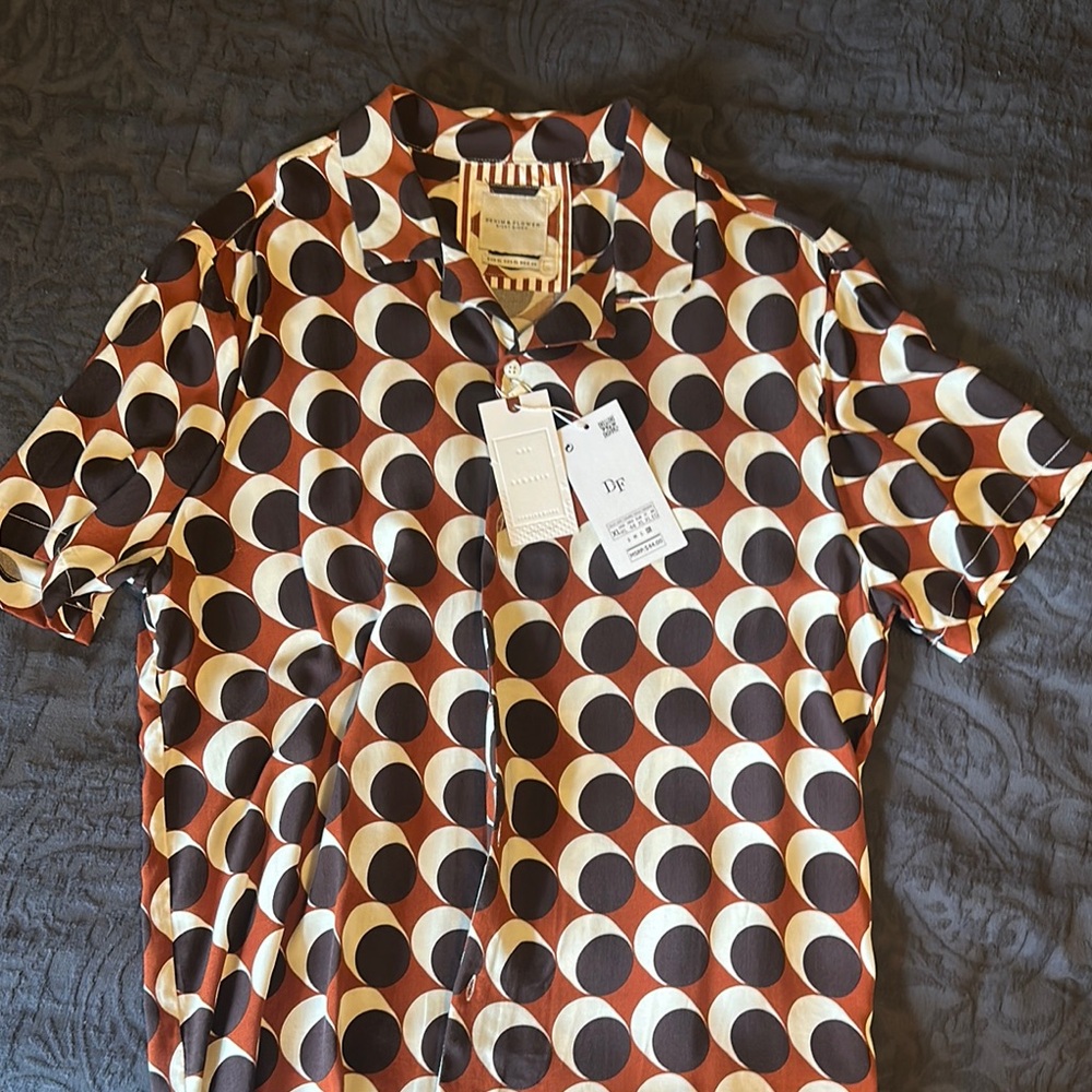 Men's Geometric Pattern Shirt